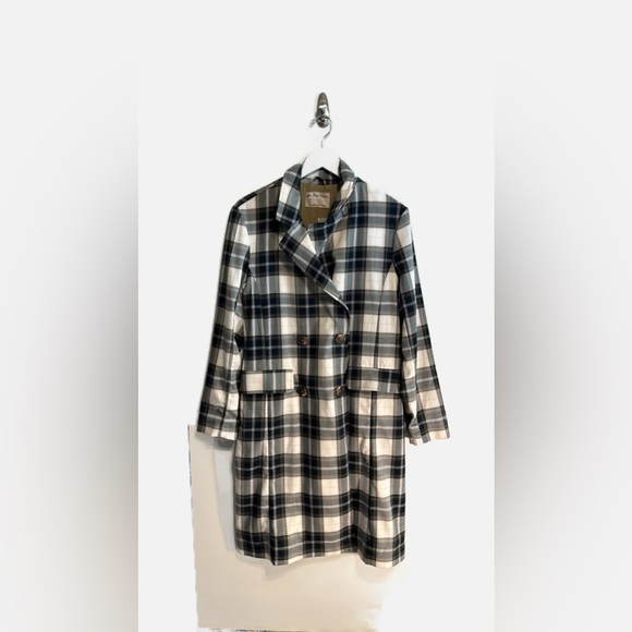 Free People Women’s Freddie Longline Blazer Plaid (Black, White, Grey, Pink) SM - Picture 1 of 14